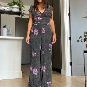 UO Polka Dot / Floral Romper